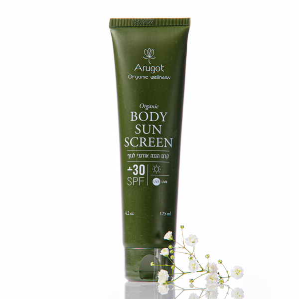 קרם הגנה אורגני לגוף SPF 30