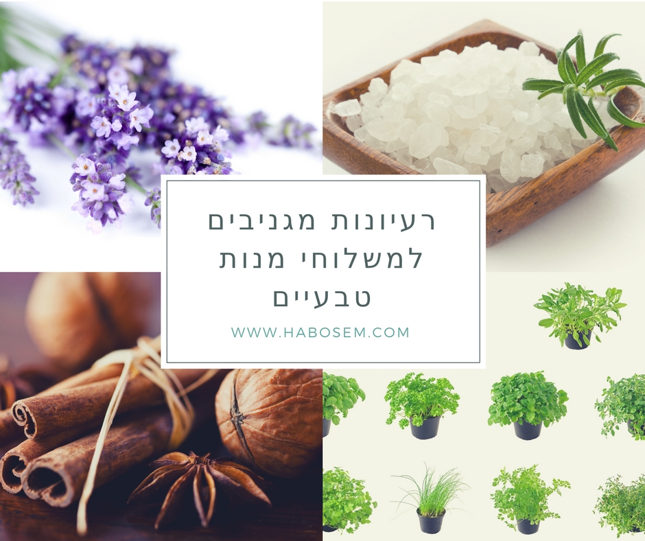 רעיונות מגניבים למשלוחי מנות טבעיים