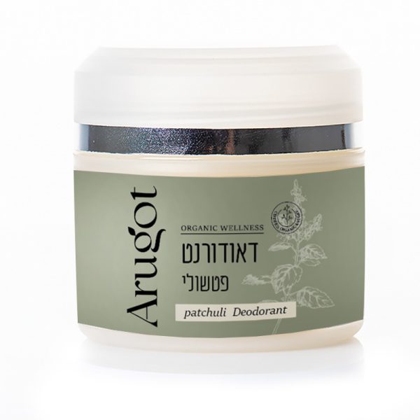 דאודורנט צנצנת פטשולי אורגני